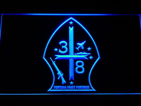 US Marine Corps 3rd Battalion 8th Marines LED Neon Sign